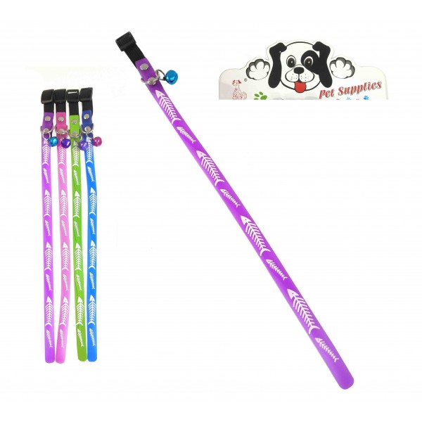 ΠΕΡΙΛΑΙΜΙΟ ΣΚΥΛΟΥ ΣΙΛΙΚΟΝΗ ΜΕ ΨΑΡΟΚΟΚΚΑΛΟ Κ' ΚΟΥΔΟΥΝΑΚΙ ΣΕ 4 ΧΡΩΜΑΤΑ 30CM